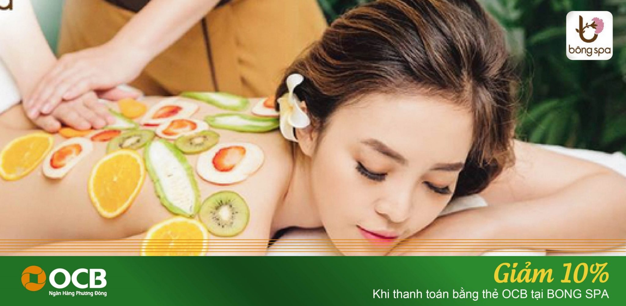 Ưu đãi 10% khi thanh toán bằng thẻ OCB tại Bông Spa – Tin tức Onlinebank
