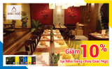 Nhà Hàng Chay Giác Ngộ giảm đến 10% cho chủ thẻ Nam Á Bank