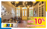 Nhà Hàng Grandma’s giảm đến 10% cho chủ thẻ Nam Á Bank