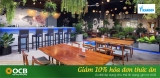 Ưu đãi 10% khi thanh toán bằng thẻ OCB tại Công Ty Tnhh M Garden