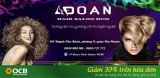 Ưu đãi 30% khi thanh toán bằng thẻ OCB tại Adoan Hair Salon