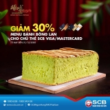 Grand Castella giảm 30% cho chủ thẻ SCB